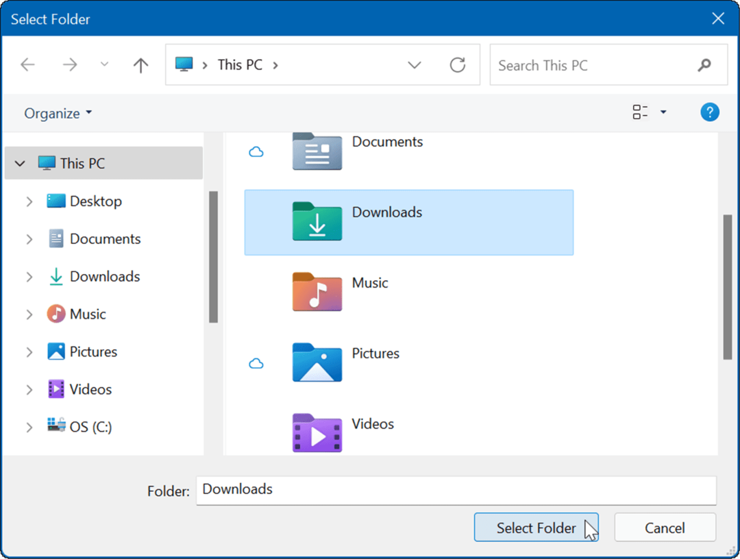skrýt soubory a složky z vyhledávání v systému Windows 11