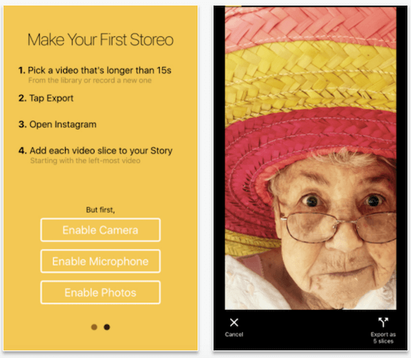 Převeďte svá videa na bezproblémové příběhy Instagramu pomocí Storeo.