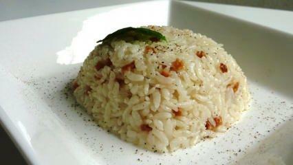 Jak udělat nejjednodušší rýžový pilaf na másle? Recept na máslovou rýži, která voní jako mňamka