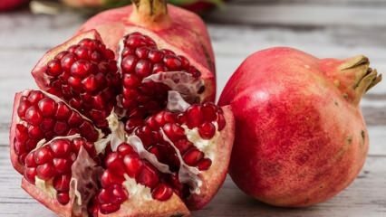 Jak se odstraní skvrna granátového jablka?