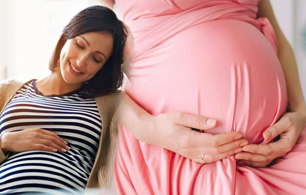 Co způsobuje břišní pruh během těhotenství?