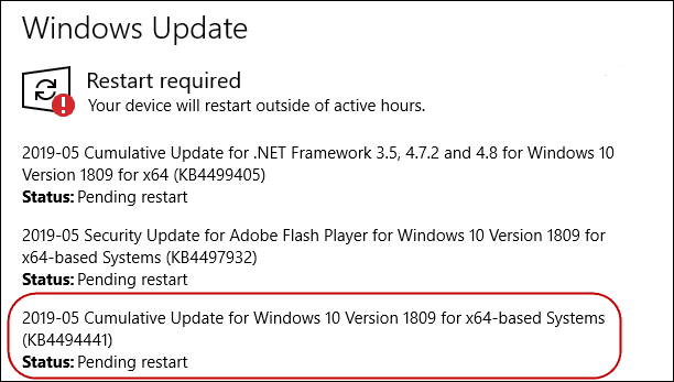 Windows 10 1809 může Patch_Tuesday