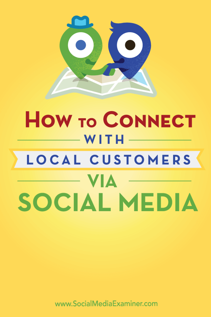 spojte se s místními zákazníky na špičkových sítích sociálních médií