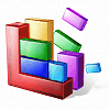 Ikona programu Windows Defragmentace disku