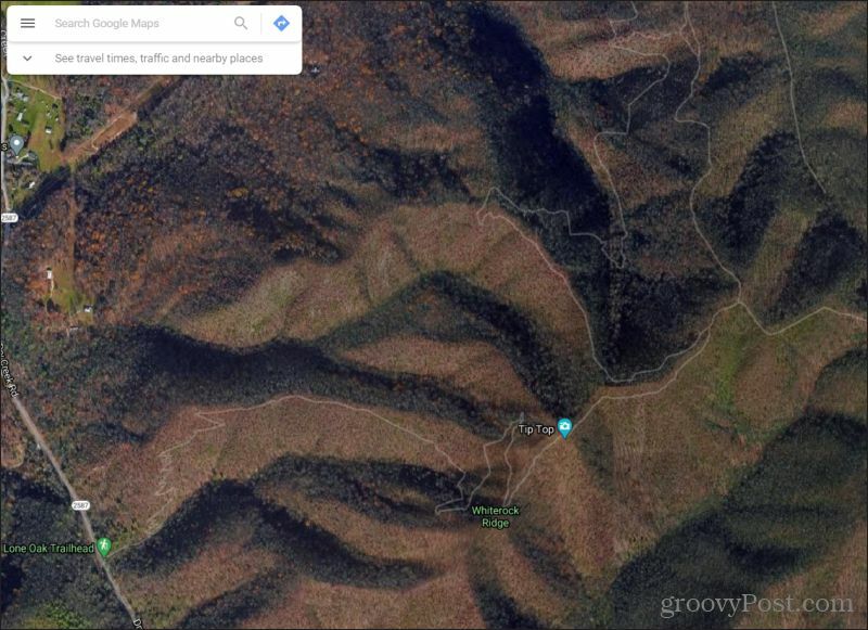 satelitní zobrazení google maps