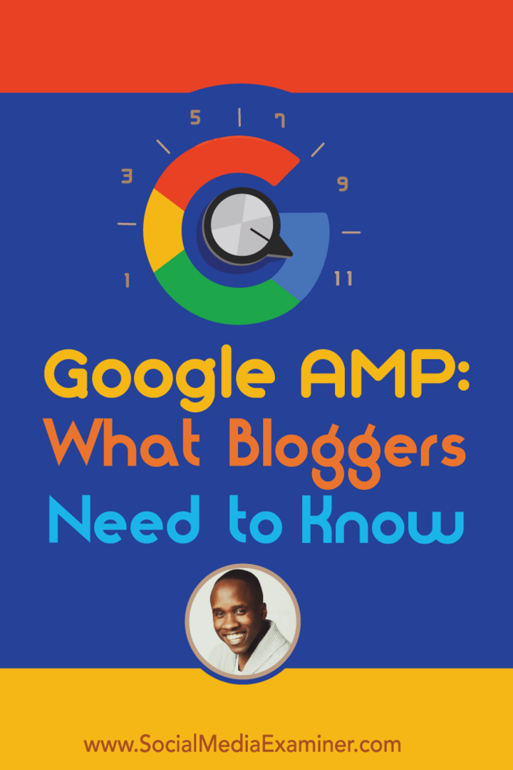 Google AMP: Co musí bloggerové vědět: Zkoušející sociálních médií