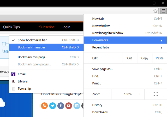 Jak přenést záložky z XP na Chromebook