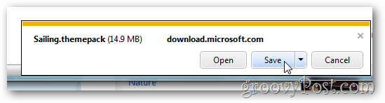 Windows 7 zdarma téma uložit