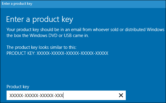 Změnit kód Product Key systému Windows 10
