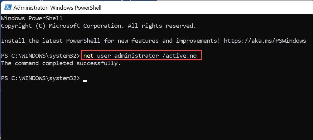 povolit účet správce v systému Windows 11
