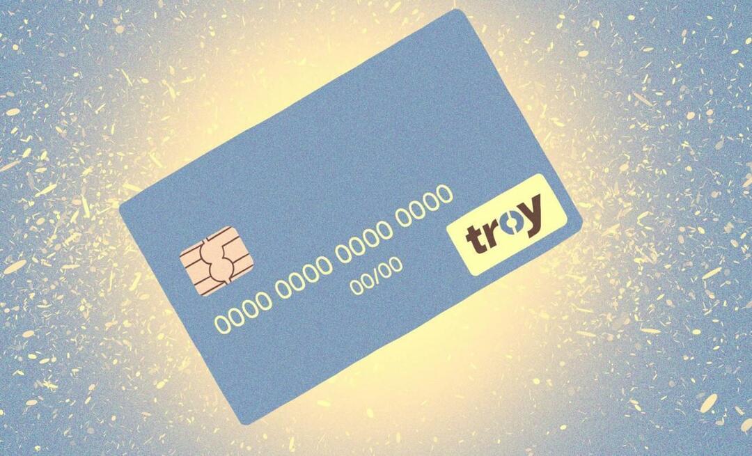 Co musím udělat pro přechod na kartu TROY? Kde se TROY nastavuje? Co znamená TROY card?
