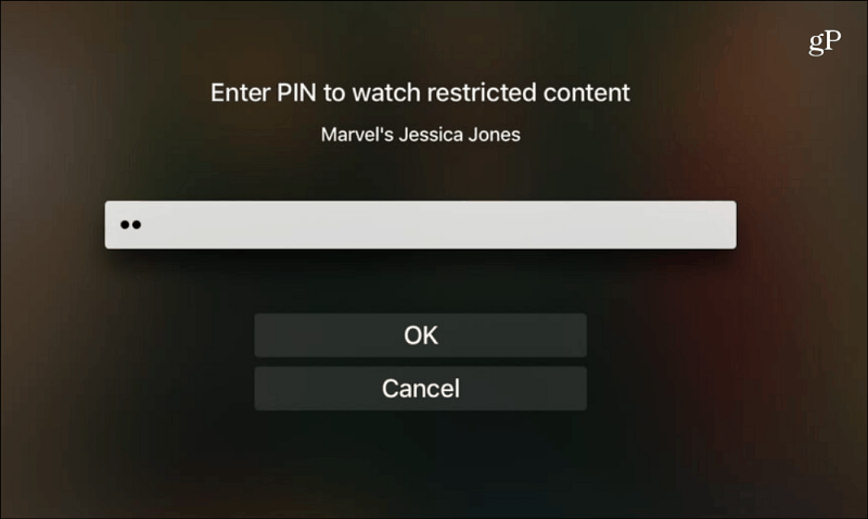 Netflix Zadejte PIN Sledujte omezený obsah