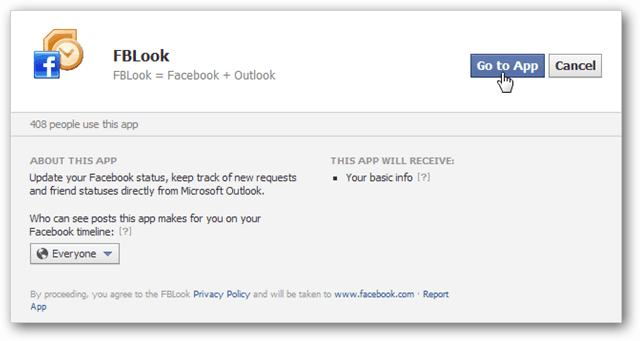 Jak aktualizovat Facebook pomocí aplikace Microsoft Outlook