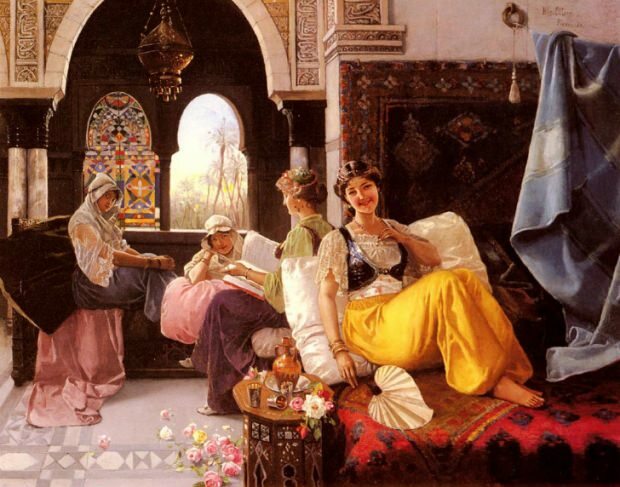 ženy z osmanských paláců