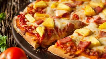 Jak udělat ananasovou pizzu Ve které zemi byla objevena ananasová pizza?