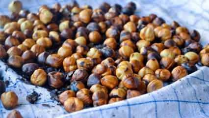 Jak připravit opékání lískových ořechů na pánvi? Klíč k pečení lískových ořechů bez skořápky
