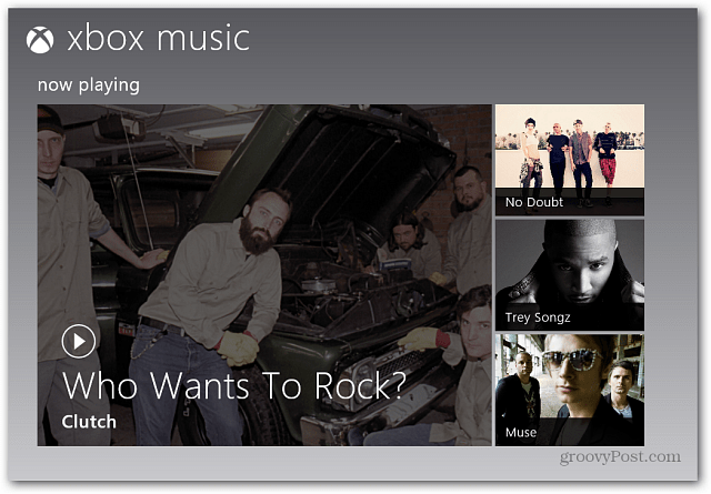 Windows 8: Ve výchozím nastavení nechte hudbu a video Xbox zobrazit svou sbírku
