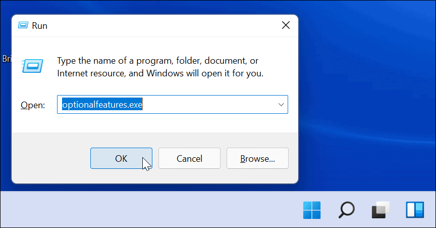 volitelné funkce Windows 11
