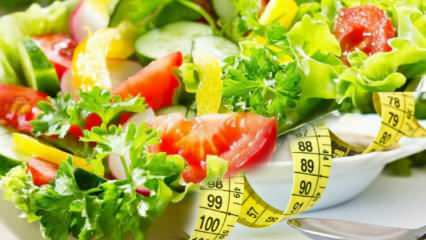Vydatné recepty na hubnutí! Lehké dietní saláty
