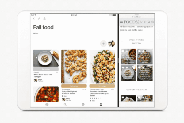 Pinterest usnadnil ukládání a sdílení pinů z vašeho čerstvě aktualizovaného iPadu nebo iPhone pomocí několika nových zkratek pro aplikaci Pinterest pro iOS.