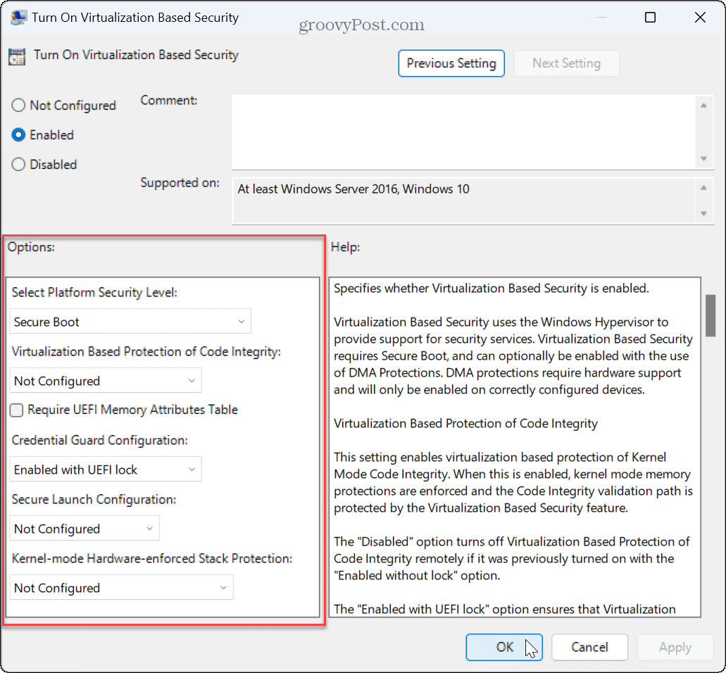 Credential Guard v systému Windows 11