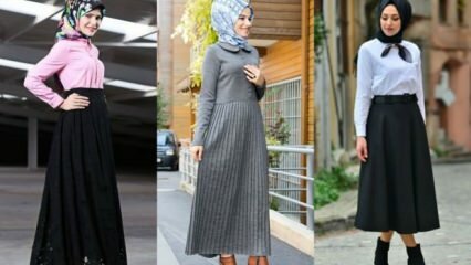 Jak vyrobit kombinaci hidžábové sukně?