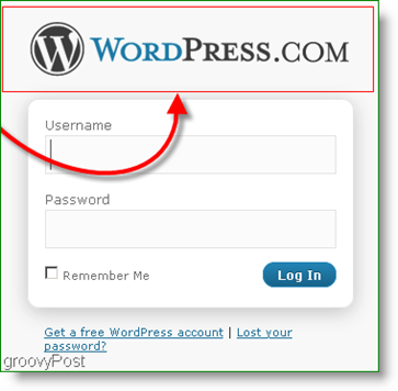 Logo WordPress na přihlašovací stránce - logo-login.gif