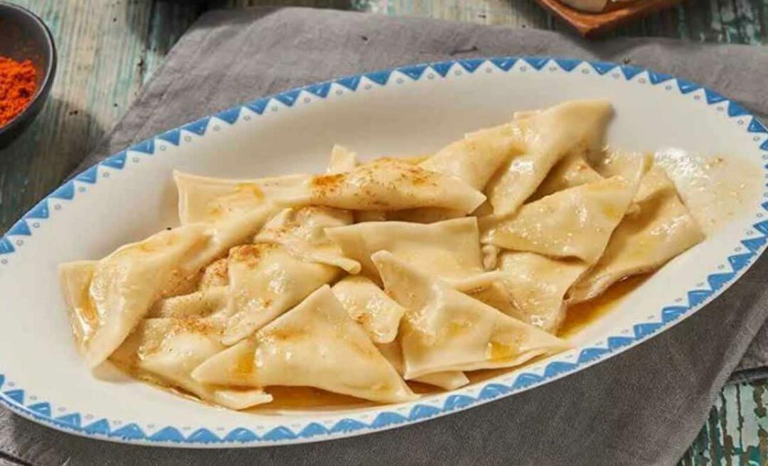 Jak vyrobit piruhi ravioli s kostkami? Recept na ravioli Piruhi! 