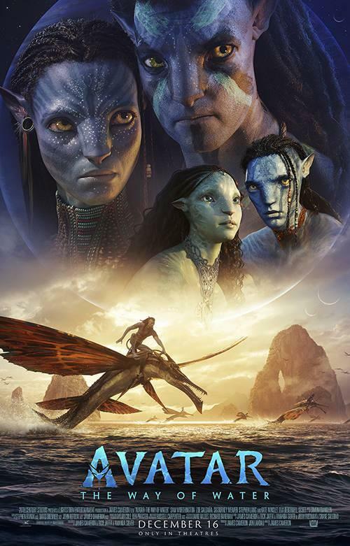 Plakát k filmu Avatar: The Way of the Water 