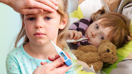 Chyby při snižování dětské horečky! Domácí léky na horečky pro děti