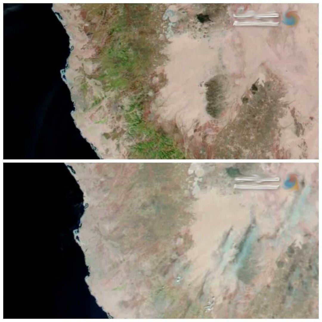 Konečný stav Mekky se odráží na satelitních snímcích