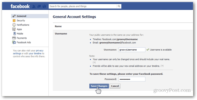facebook Obecné nastavení předvoleb účtu spravovat obecné uživatelské jméno uživatelské jméno heslo uložit změny potvrdit