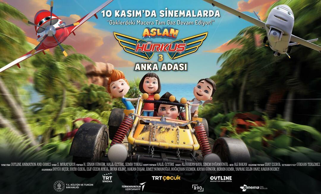Dobrá zpráva pro milovníky animace! Vychází 'Aslan Hürkuş 3: Anka Island'
