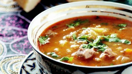 Jak se vyrábí uzbecká polévka?