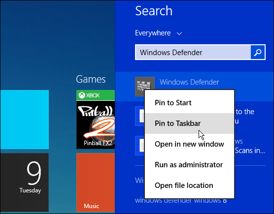 Windows 8-1 - úvodní obrazovka