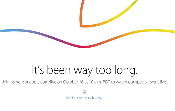 Apple zítra živě vysílá svou událost