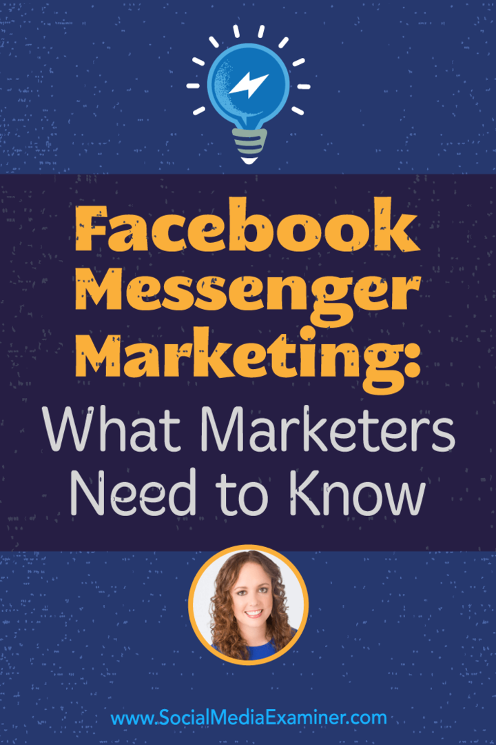 Facebook Messenger Marketing: Co marketéři potřebují vědět: průzkumník sociálních médií