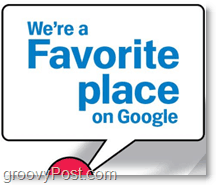 více oblíbených míst Google