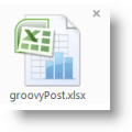 Office Web Apps - ikona Skydrive Excel