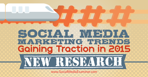 výzkum trendů marketingu na sociálních médiích