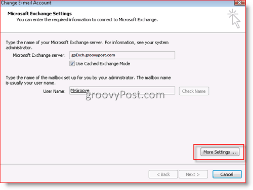 Přidat poštovní schránku do aplikace Outlook 2007:: groovyPost.com