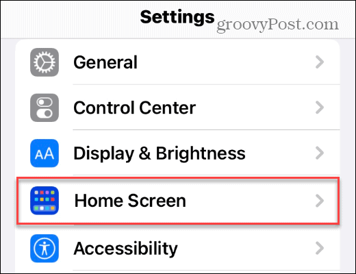 Odstraňte tlačítko Hledat na domovské obrazovce iPhone