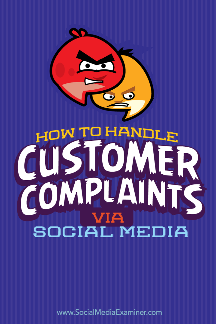jak řešit stížnosti zákazníků na sociálních médiích