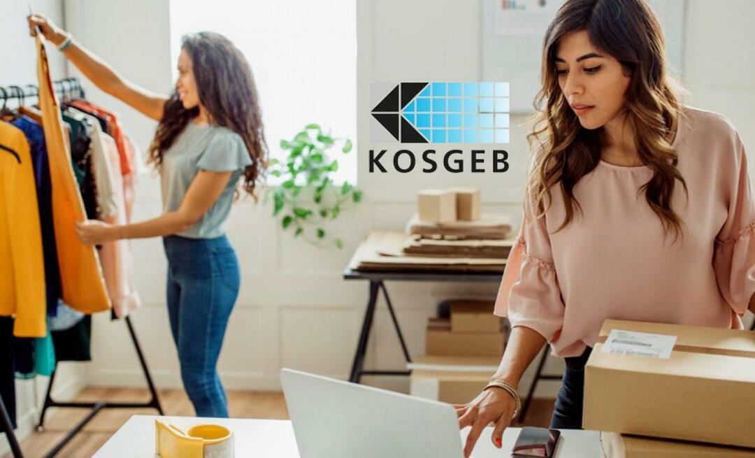 10 návrhů od KOSGEB, které změní životy „podnikatelek, které přemýšlejí o tom, co dělat“