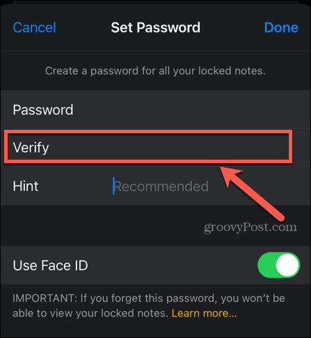 iphone ověřit heslo