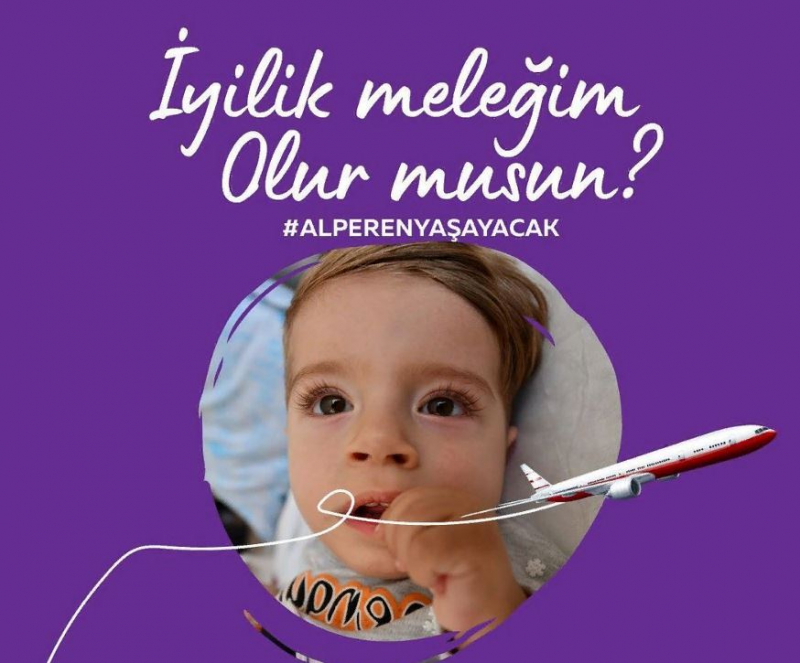 Pacientka SMA Alperen Karakoç čeká na vaši pomoc! "Dýchej Alperen!"
