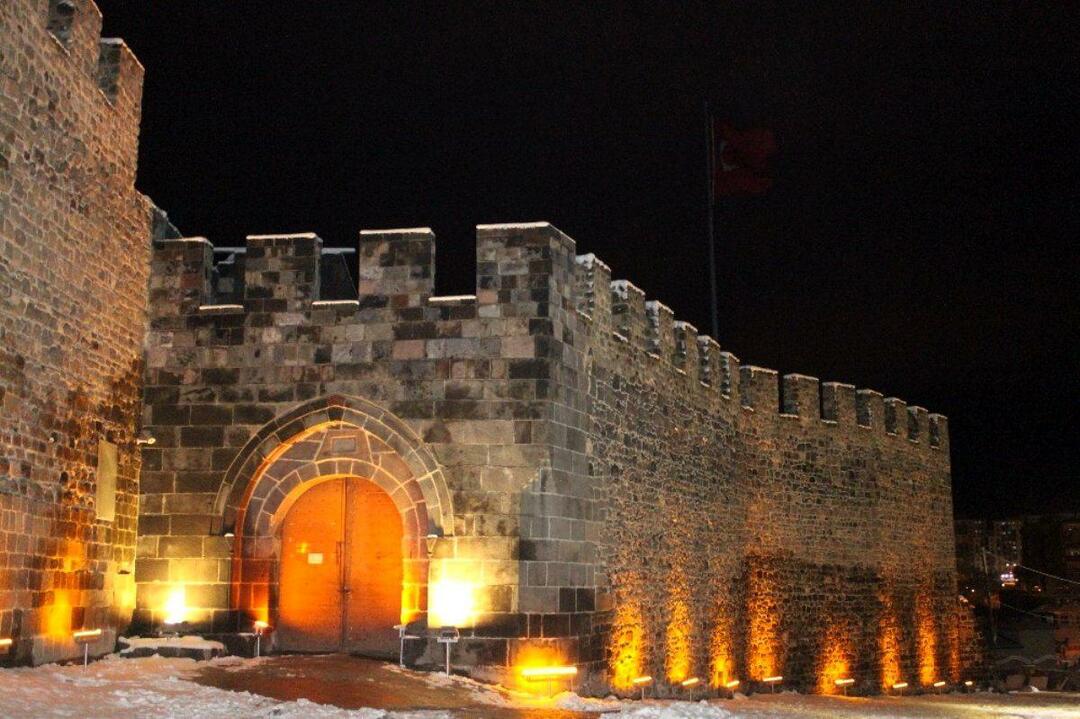 Vlastnosti hradu Erzurum 