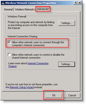 Postup instalace síťového připojení k virtuálnímu počítači pomocí bezdrátové karty a adaptéru Loopback