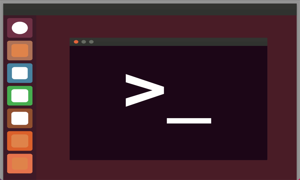 nelze otevřít terminál v ubuntu