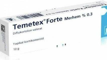 Co je Temetex krém, jaké jsou jeho vedlejší účinky? Použití krému Temetex!